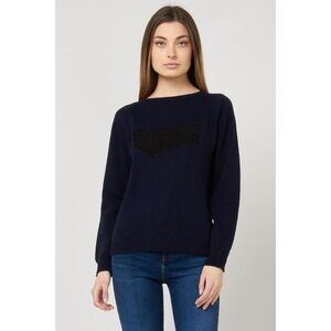 Gas Blue Marabou Women's Sweatshirt
